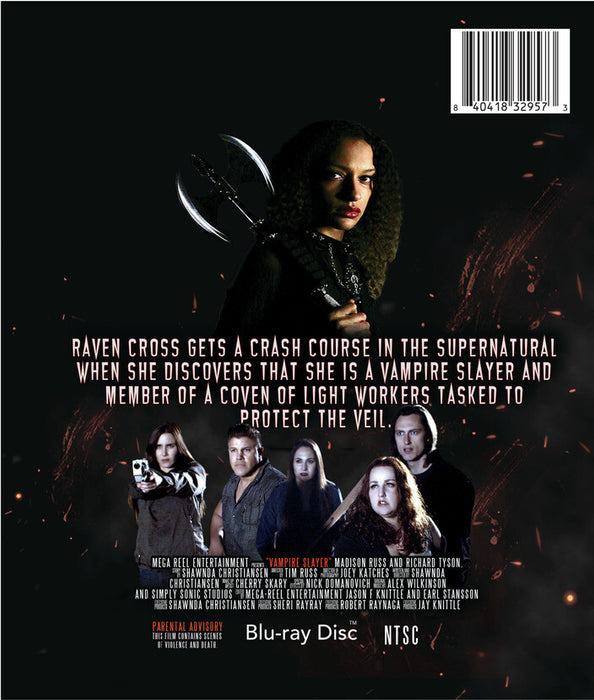 Vampire Slayer (MOD) (BluRay Movie) - back cover art