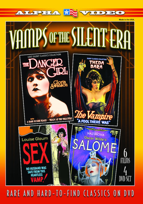 Vamps of The Silent Era (Silent) (MOD) (DVD Movie) - movie cover art