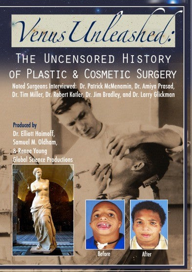 Venus Unleashed: The Uncensored History of Plastic & Cosmetic Surgery (MOD) (DVD Movie) - movie cover art