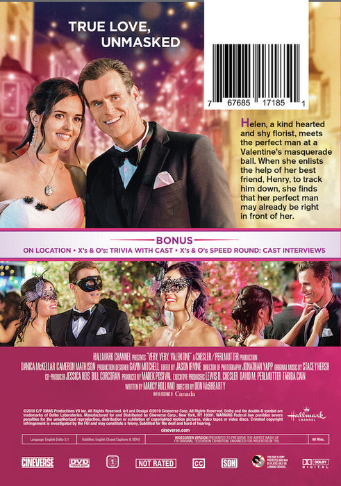 Very, Very, Valentine (MOD) (DVD Movie) - back cover art