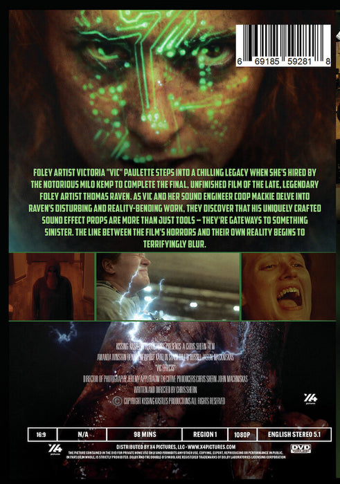 Vic Effects (MOD) (DVD Movie) - back cover art