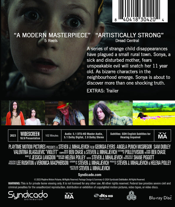 Violett (MOD) (BluRay Movie) - back cover art