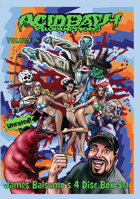 Vol 6 Acid Bath Productions (MOD) (DVD Movie) - movie cover art
