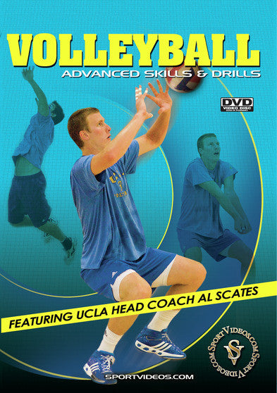 Volleyball Advanced Skills and Drills (MOD) (DVD Movie) - movie cover art