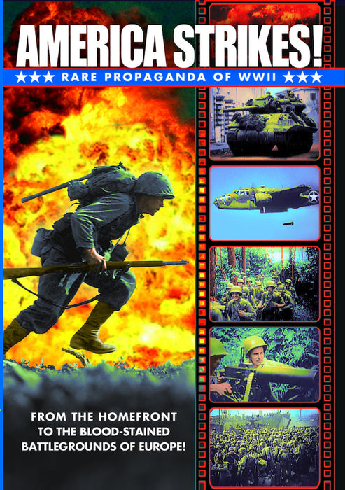 WWII - America Strikes! Rare Propaganda Films of World War II (MOD) (DVD MOVIE)