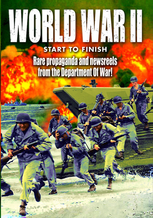 WWII - World War II: Start to Finish - Rare Propaganda and Newsreels (MOD) (DVD MOVIE)