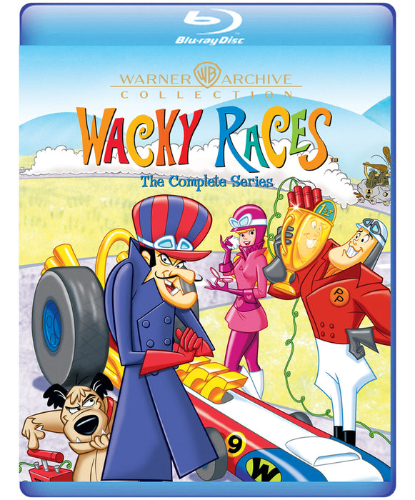 Wacky Races: The Complete Series (MOD) (BluRay Movie) - movie cover art