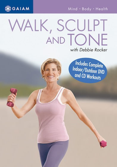 Walk, Sculpt and Tone with Debbie Rocker (MOD) (DVD Movie) - movie cover art
