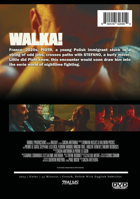 Walka! (MOD) (DVD Movie) - back cover art