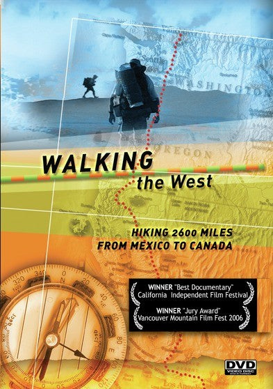 Walking the West: 2600 Miles from Mexico to Canada (MOD) (DVD Movie) - movie cover art