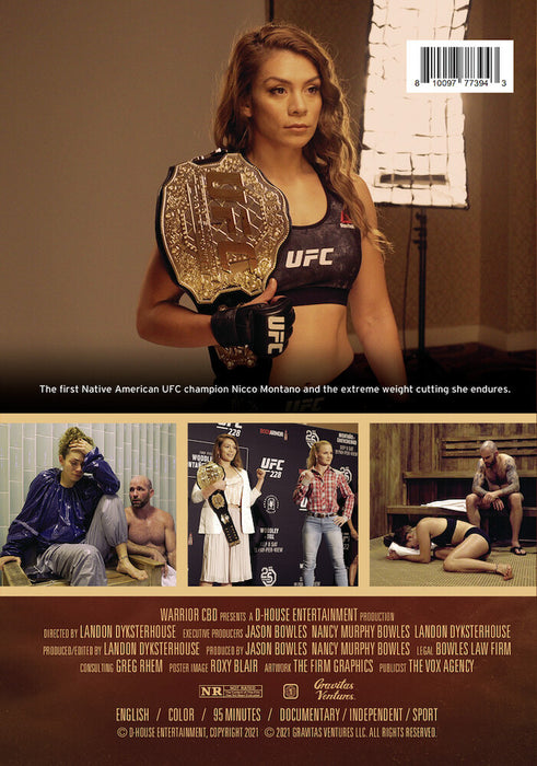 Warrior Spirit (MOD) (DVD Movie) - back cover art