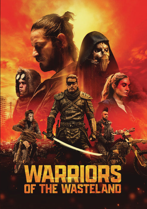 Warriors of the Wasteland (MOD) (DVD Movie) - movie cover art