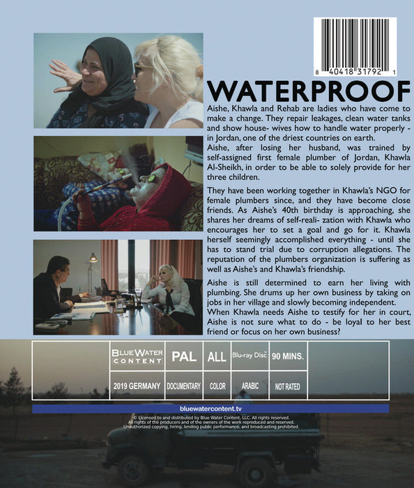 Waterproof (MOD) (BluRay Movie) - back cover art