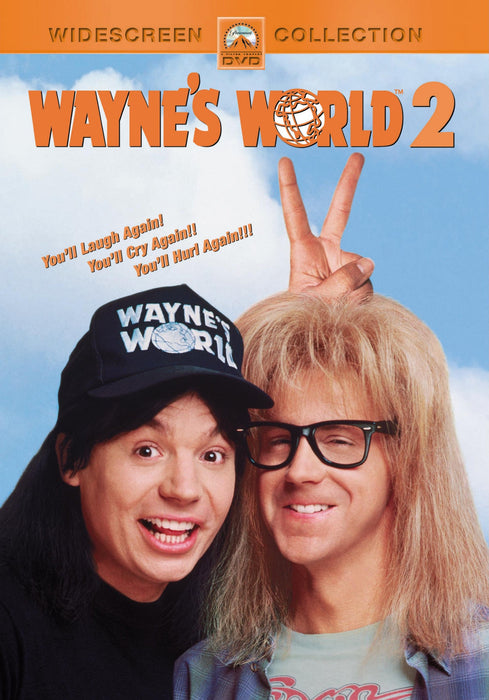 Wayne's World 2 (1993) DVD - movie cover art