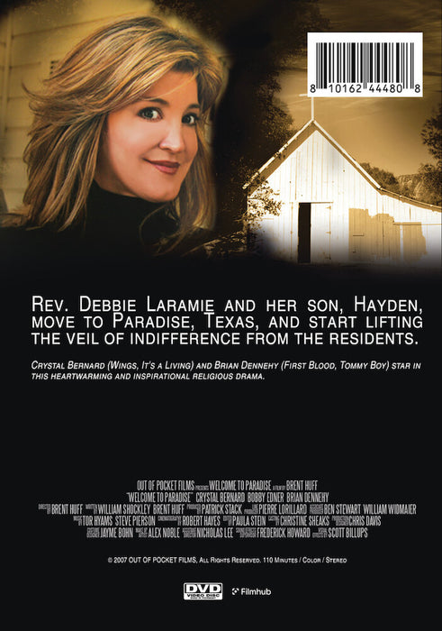 Welcome to Paradise (MOD) (DVD Movie) - back cover art