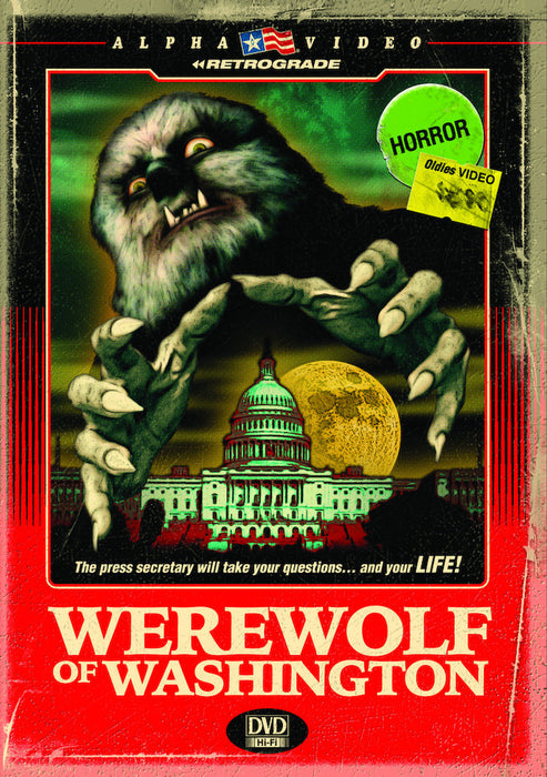 Werewolf of Washington (Retro Cover Art) (MOD) (DVD MOVIE)
