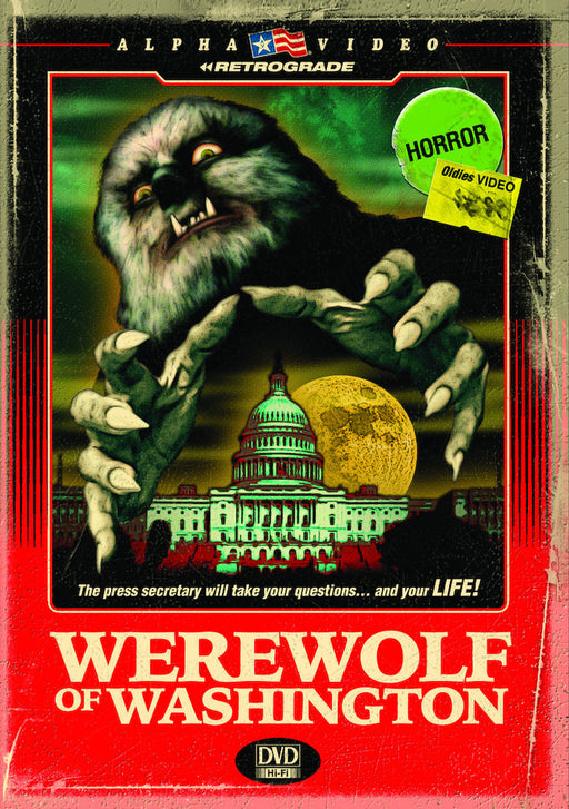 Werewolf of Washington (Retro Cover Art) (MOD) (DVD MOVIE)