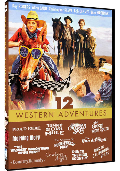 Western Adventures: Family Film Collection DVD - movie cover art