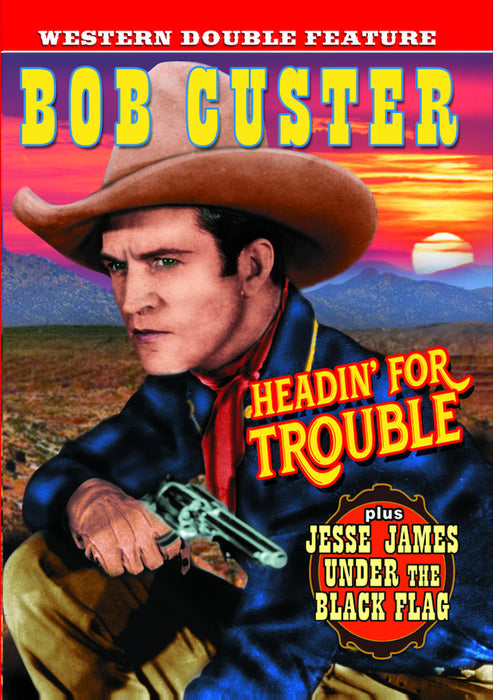 Western Double Feature: Headin' For Trouble (1931) / Jesse James Under (MOD) (DVD MOVIE)