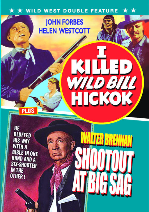 Western Double Feature: I Killed Wild Bill Hickok (1956) / Shoot Out a (MOD) (DVD MOVIE)