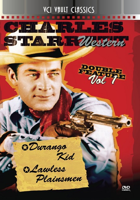 Western Double Feature Vol 1charles Starrett (MOD) (DVD Movie) - movie cover art
