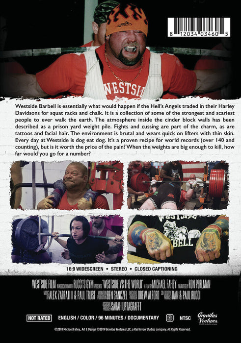 Westside vs. the World (MOD) (DVD Movie) - back cover art