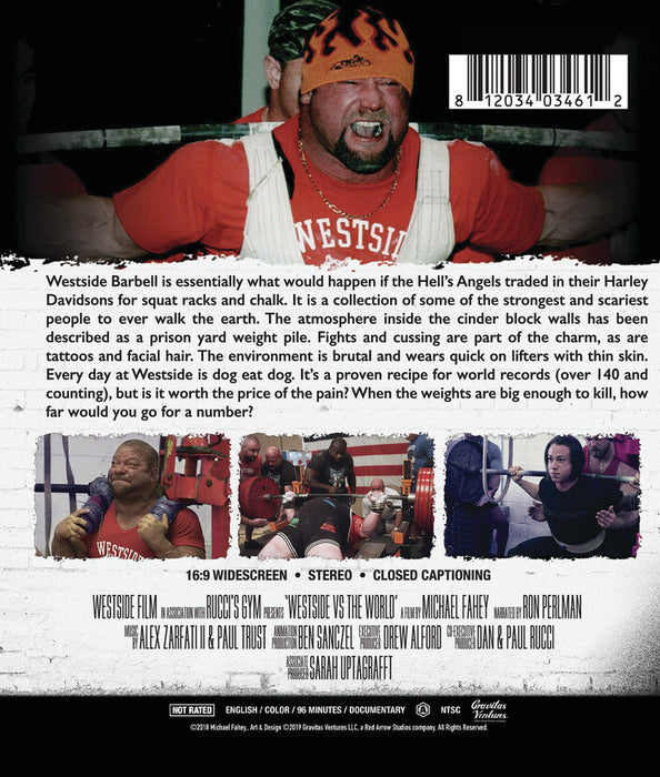 Westside vs. the World (MOD) (BluRay Movie) - back cover art