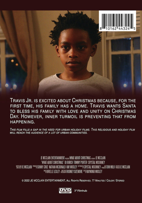 What About Christmas? (MOD) (DVD Movie) - back cover art