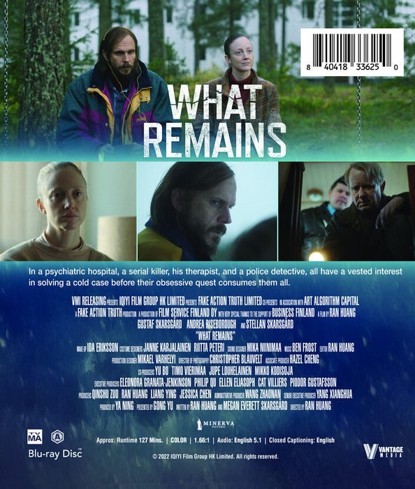 What Remains (MOD) (BluRay Movie) - back cover art