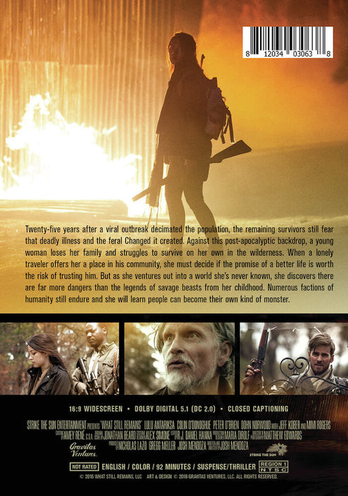What Still Remains (MOD) (DVD Movie) - back cover art
