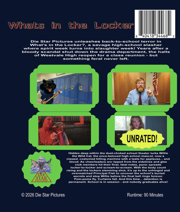 What's In the Locker? (MOD) (BluRay Movie) - back cover art