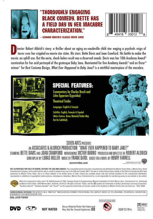 Whatever Happened To Baby Jane? (MOD) (DVD MOVIE) image 2
