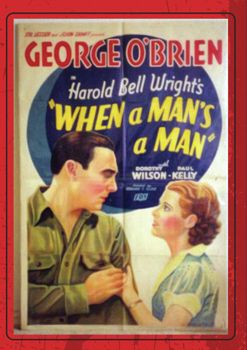 When A Man's A Man (MOD) (DVD Movie) - movie cover art