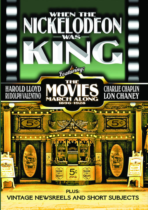 When the Nickelodeon Was King (Silent) (MOD) (DVD MOVIE) - movie cover art