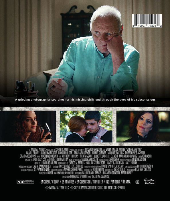 Where Are You (MOD) (BluRay Movie) - back cover art