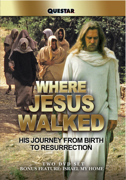 Where Jesus Walked and Israel My Home 2 pk. (MOD) (DVD Movie) - movie cover art