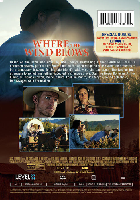 Where the Wind Blows (MOD) (DVD Movie) - back cover art