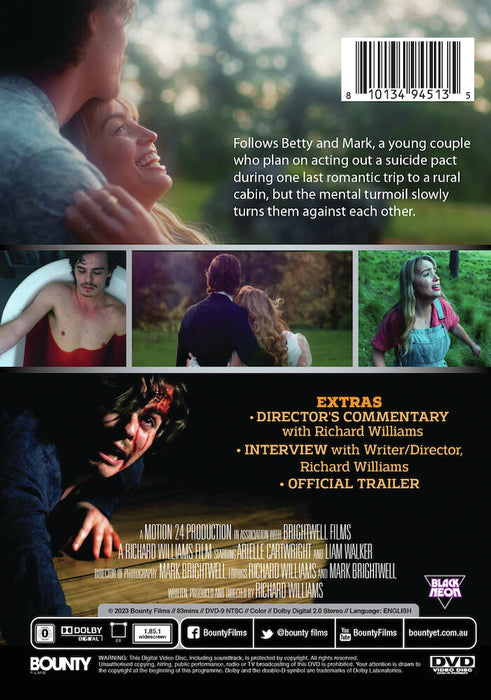 White Blood (MOD) (DVD Movie) - back cover art