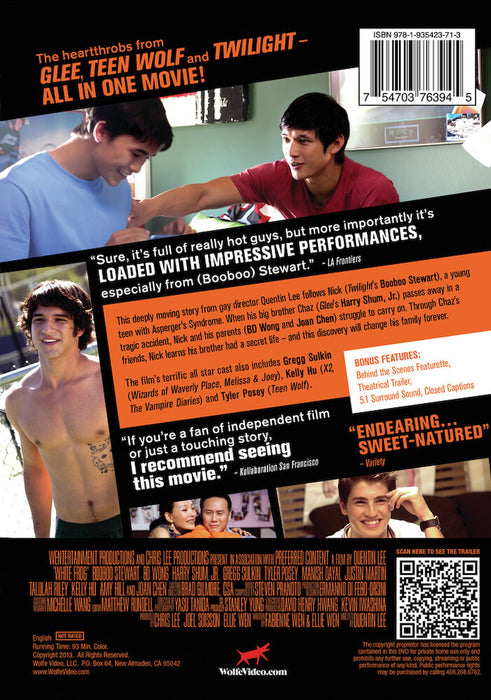 White Frog (MOD) (DVD Movie) - back cover art