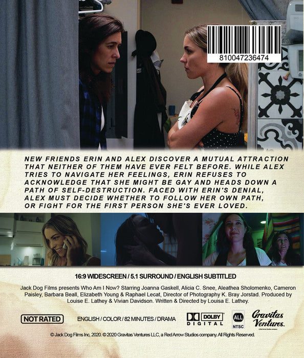 Who Am I Now? (MOD) (BluRay Movie) - back cover art