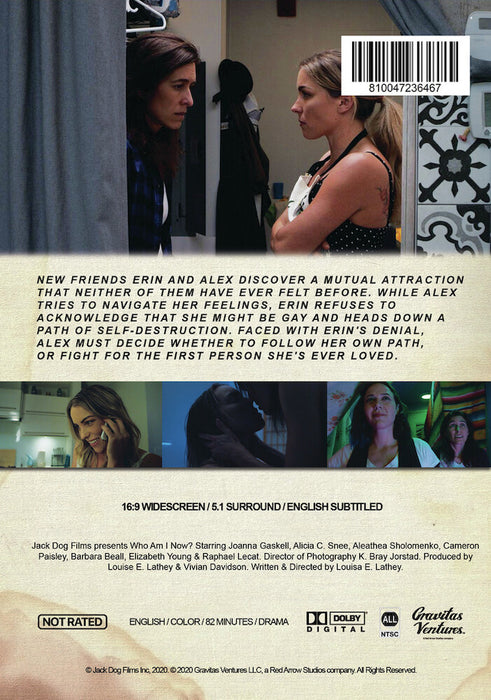 Who Am I Now? (MOD) (DVD Movie) - back cover art