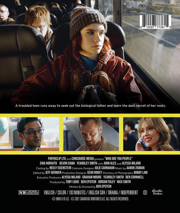 Who Are You People (MOD) (BluRay Movie) - back cover art