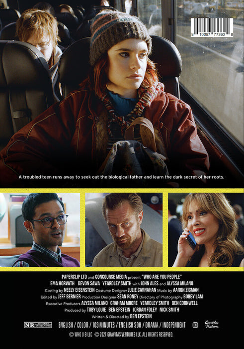 Who Are You People (MOD) (DVD Movie) - back cover art