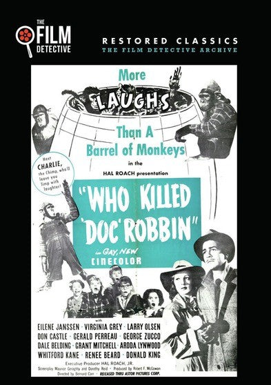 Who Killed Doc Robbin (The Film Detective Restored Version) (MOD) (DVD Movie) - movie cover art
