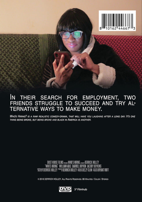 Who's Hiring? (MOD) (DVD Movie) - back cover art