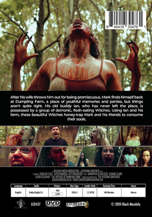 Wicked Witches (MOD) (DVD Movie) - back cover art