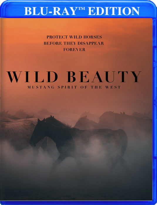 Wild Beauty Mustang Spirit of the West (MOD) (BluRay Movie) - movie cover art
