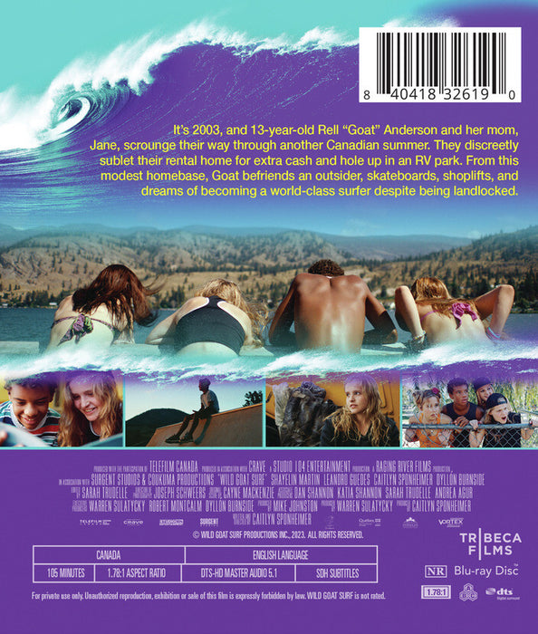 Wild Goat Surf (MOD) (BluRay Movie) - back cover art
