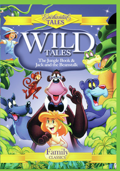 Wild Tales - Jungle Book and Jack and the Beanstalk (MOD) (DVD Movie) - movie cover art
