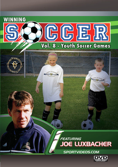 Winning Soccer Vol. 8: Youth Soccer Games (MOD) (DVD Movie) - movie cover art